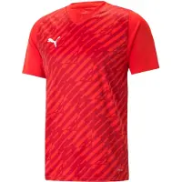 Puma Hommes, T-shirt de sport, teamULTIMATE Jersey (S), Rouge, S