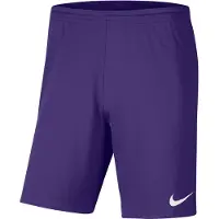 Nike Short de football pour homme Dri-Fit Park III Court, violet et blanc, taille XXL