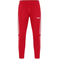 Jako Pantalon de sport rouge / blanc