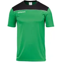 Uhlsport Offense 23 T-Shirt Hommes - Vert / Noir / Blanc