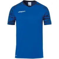 Uhlsport Goal 25 Short Sleeve T-shirt Bleu 12-13 Years Garçon