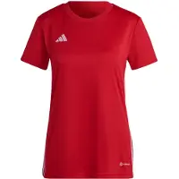 Adidas T-shirt fonctionnel 'Tabela 23' lie de vin / blanc