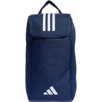 Adidas wäsche Sac de sport pour chaussures de football Adidas Tiro L, couleur bleu/blanc/blanc, 100% polyester, bleu, blanc, blanc, taille NS