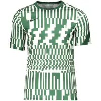 Nike T-Shirt fonctionnel vert / noir / blanc