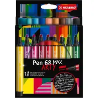 Stabilo PEN 68 MAX ARTY - Feutre de coloriage (18x)
