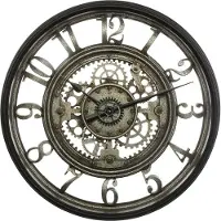 Atmosphera - Horloge murale industrielle - Diamètre Ã51 cm