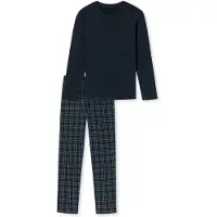 Schiesser Pyjama Schiesser Homme 180271 Nightblue-Taille 54