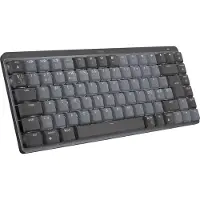 Logitech Mx Compact Tactile Switch Wireless Keyboard Gris
