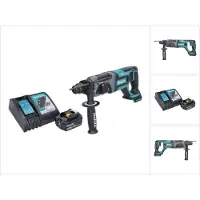 Makita DHR 241 RF1 Perforateur sans fil SDS-Plus 18 V Li-Ion + 1x Batterie BL 1830 B 3,0 Ah + 1x Chargeur DC 18 RC - sans Makpac.