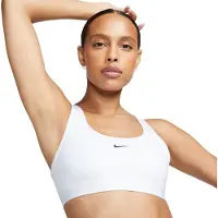 Nike Brassière de sport à maintien léger Swoosh Light Support pour femme - Blanc | Taille XXL