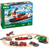 BRIO Rail de Train Ensemble de ports - 16 Parties - Rouge 33061 - - UneTaille - Train