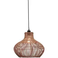 Good&Mojo - Lampe à suspendre Kalahari - Rotin - Ø42cm Lampe à suspendre - Lampe de table à manger - Lampe de salon - Lampe de chambre à coucher - Salon
