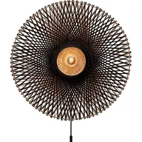 Good&Mojo - Applique Kalimantan - Bambou/Noir - Ø87cm