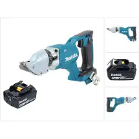 Makita DJS 200 G1 Akku Blechschere 18 V 2,0 mm Brushless + 1x Akku 6,0 Ah - ohne Ladegerät