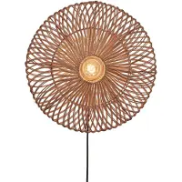 Good&Mojo - Applique Zanzibar - Rotin - Ø55cm