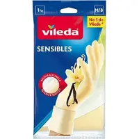 Vileda Paire de gants extra-fins arôme vanille - Taille M