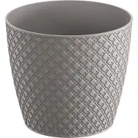 Prosperplast Pot De Fleurs 2l Orient Dor160-405u Gris