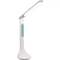 TRIO Lampe de table Patty blanc avec fonction alarme