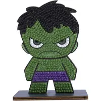 Craft Buddy Hulk, Crystal Art Figur ca. 11x8cm