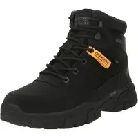 Dockers Bottines à lacets gris foncé / orange clair / noir