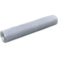 vidaXL Clôture grillagée Acier galvanisé Carré 1x25 m Argenté