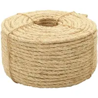 vidaXL Corde 100 % en sisal 8 mm 100 m