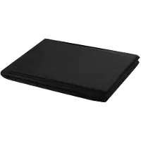 vidaXL Toile de fond coton sans support noir 600x300 cm