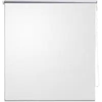 vidaXL Store enrouleur occultant 120 x 175 cm blanc