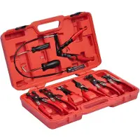 vidaXL Kit de pinces à collier et tournevis 10 pièces