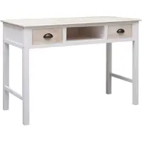 vidaXL Table console 110x45x76 cm bois