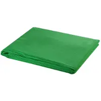 vidaXL Toile de fond coton sans support vert 300x300 cm incrustation