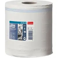 Tork Rouleau d'essuie-mains Standard M2 TAD 1 pli 19,5 cm x165 m,6 rl/krt, Essuie-tout, Blanc