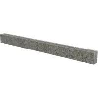 vidaXL Mur à gabion avec couvercles, , 600x30x50cm, Galvanisé/acier