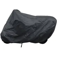 vidaXL Housse de moto Gris Polyester