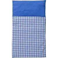 Pertina Van Dijk Toys Couette - Bleu-blanc à carreaux