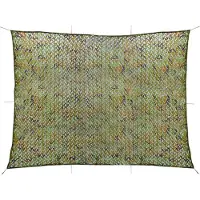 vidaXL Filet de camouflage avec sac de rangement 3x4 m
