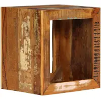 vidaXL Tabouret 40x30x40 cm Bois de récupération solide