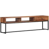 vidaXL Meuble TV 160x30x45 cm Bois de Sesham massif 247466