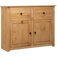 vidaXL Sideboard 93x40x80 cm Pin Panama