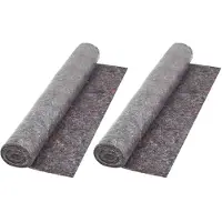vidaXL Bâche de protection contre peinture 2 pcs 50 m 180 g/m² Gris142696