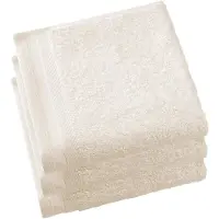 De Witte Lietaer Serviette de Toilette De Witte Lietaer Contessa Vanilla (50 x 100 cm) (Lot de 3)