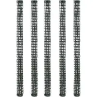 vidaXL Grillage 5 pcs. HDPE 1 x 1,2 m Vert