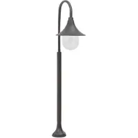 vidaXL Borne d'éclairage de jardin E27 120 cm aluminium bronze