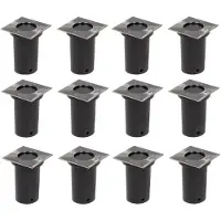 vidaXL Lampes de sol Outdoor 12 pcs. Carré