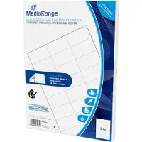 MediaRange Étiquettes universelles, très adhésives 1.200 étiquettes