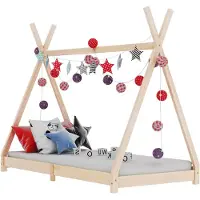 vidaXL Sommier de lit pour enfants en pin massif 70 x 140 cm