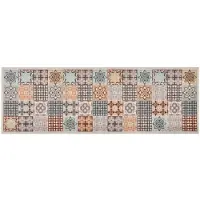 vidaXL Tapis de cuisine lavable Couleur mosaïque 45x150 cm