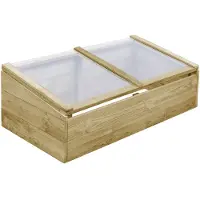 vidaXL Serre Bois de pin imprégné 100 x 50 x 35 cm