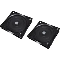 vidaXL Émerillons de siège de bateau 2 pcs Standard 160x160x2,5 mm
