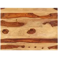 vidaXL Dessus de table bois massif d'acacia 15-16 mm 60x70 cm